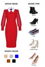 what shoes to wear with a red dress