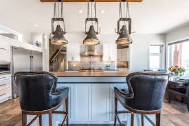 Task lighting is one of the most critical (and most often overlooked) lighting types in the kitchen. Repurposed Kitchen Lighting Fixtures Adds Wow Factor Industrial Kitchen Vancouver By Bercum Builders Inc Houzz