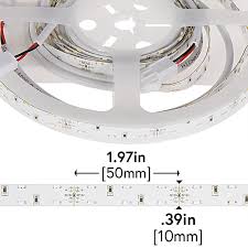Dual Row Led Strip Lights With Lc2 Connector 12v Led Tape Light Side Emitting 157 Lumens Ft Super Bright Leds