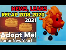 If you have also comments or suggestions, comment us. Adopt Me 2021 Lunar New Year Update News Leaks 2018 2020 Chinese New Year Recap Guardian Lion Youtube