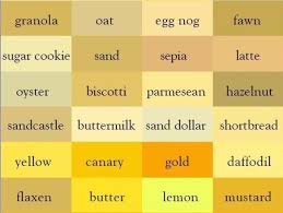 240 Color Names In English Just English