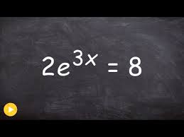 Solving Exponential Equations By Using