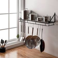 Kitchen Organiser Pot Pan Shelf