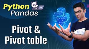 python pandas tutorial 10 pivot table