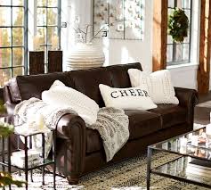 brown leather sofas decorating ideas