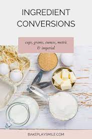 ing conversions cups grams