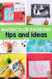 Watercolor Painting For Kids Activities