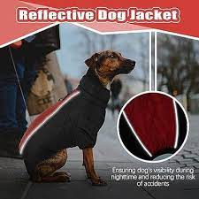 Kuoser Warm Dog Coat Winter Dog Jacket