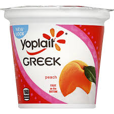 yoplait greek peach yogurt greek