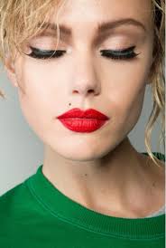 makeup ideas with red lipstick my