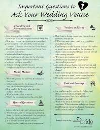 Questions To Ask A Wedding Venue Printables Wedding Wedding