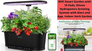 Wifi 15 Pods Hydroponic Growing System