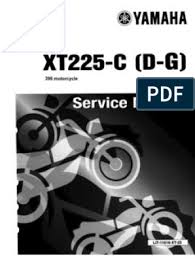 Page 3 yamaha has met these standards without reducing the performance or economy of operation of the motorcycle. Xt 225