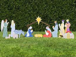 outdoor nativity sets the complete
