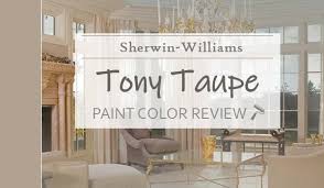 sherwin williams tony taupe review