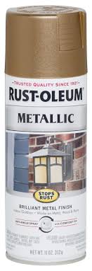 Rustoleum Metallic Spray Paint Brass