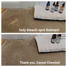 expert carpet dyeing bleach spot repair