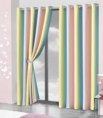 rainbow thermal blackout curtains voshie