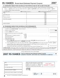 Fillable Online Standard Deduction Schedule For People Age