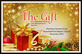the gift a christmas sermon series