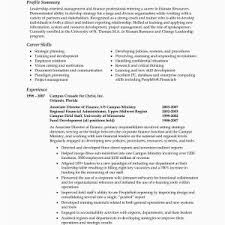 Professional Summary For Resume Examples Inspirational Resume