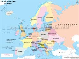 Também conhecido como planisfério terrestre, é uma imagem da superfície da terra representada num plano. Mapa De Europa Grande Mapa Europa Grande