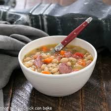 navy bean soup with ham tasty comfort