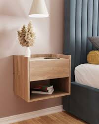 Pair Of Floating Bedside Tables Wall