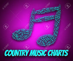 Country Music Charts Showing Hit Parade And Harmony