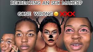 recreating an sfx makeup gone wrong