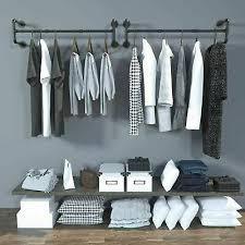 Heavy Duty Wall Mounted Clothes Rack