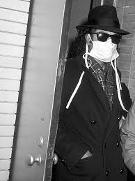 Michael jackson did not have a false nose, and he did not wear the mask because he was afraid of germs. Best Michael Jackson Moments Pictures Of Michael Jackson