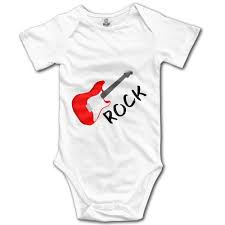Amazon Com Rock Guitarsoft Baby Bodysuit Baby Climbing