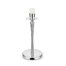 Silver Plated Single Candle Stick