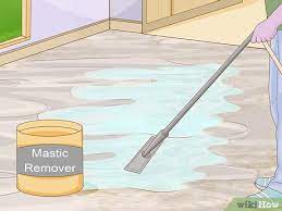 3 ways to remove mastic wikihow