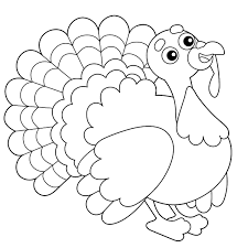 turkey coloring pages free fun