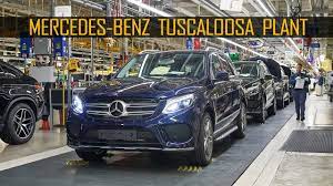 Mercedes Benz Production At The Tuscaloosa Plant Alabama Youtube