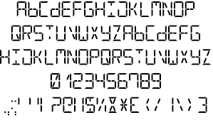 Circuit Board Typefaces