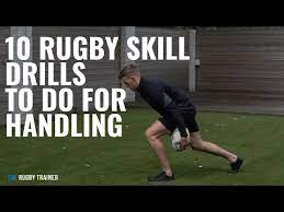 rugby skill drills to do for handling