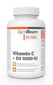 vitamin c d3 1000 iu gymbeam 90 tbl