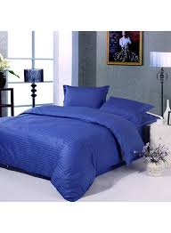4 Piece Luxury Self Stripe Comforter