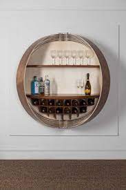 A Wall Mounted Bar Cabinet Inspired By