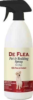 natural chemistry de flea pet bedding spray 24 oz