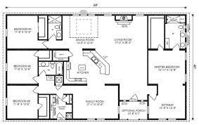 Mobile Home Floor Plans 4 Bedroom 3