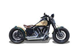 hd cross bones bobber lord drake kustoms