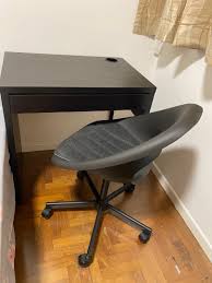 ikea study table chair and floor
