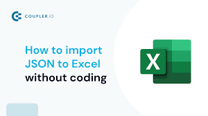 diffe ways to import json to excel