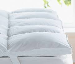 Duck or goose feathers are a popular topper material due in part to their exceptional softness. Hungarian Goose Down Feather Mattress Topper Beddingco