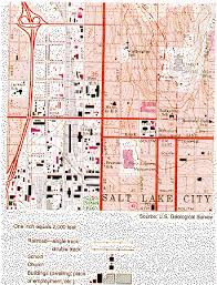 Archived 3 Different Maps Of Salt Lake City Utah