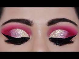 loose glitter indian bridal eye makeup